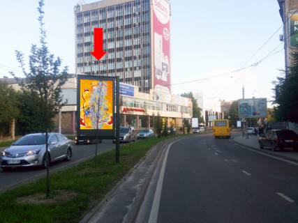 Ситискролл A в Львове, 1.8x1.2  Чорновола пр. / Детько вул., Роздільник, в центр фото 1