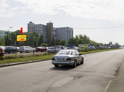Білборд, Бігборд (Борд)   у Києві, 3x6  Корольова пр. - вул. Пшенична, в сторону супермаркету "Сільпо" Фото 1