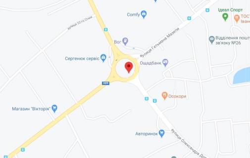 Призма A в Ивано-Франковске, 3х6  Мазепи -Довженка кільце правий - 389497 схема