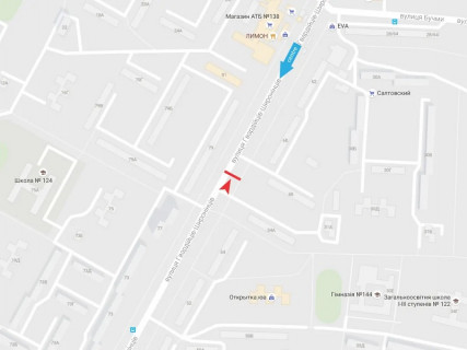 Призматрон, Призма A у Харкові, 3x6  Гвардійців-Широнінців вул., 58, з центру - 666731 схема
