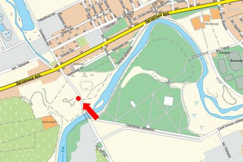 Билборд  в Ужгороде, 3x6  Баб''яка вул., біля гіпермаркету “Нова лінія” схема