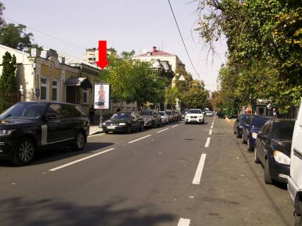 Ситилайт  в Киеве, 1.8x1.2  Ярославів Вал вул., 5, в сторону Львівської пл. фото 1