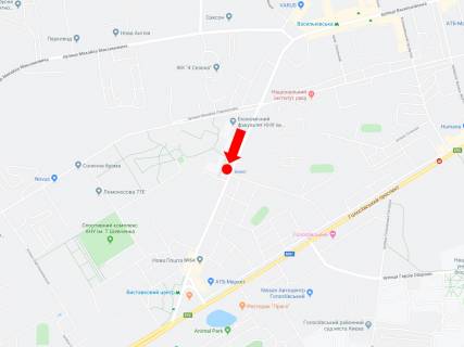 Призма  в Киеве, 3x6  Васильківська вул. 90-А, в сторону ст.м. "Виставковий центр" - 446227 схема