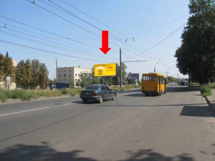 Билборд B в Сумах, 3x6  Білопольський шлях вул., 22, біля ДАІ, в центр фото 1