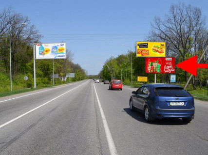 Білборд, Бігборд (Борд)  A у Високому, 3x6  Сімферопольське шосе, с. Високий, пост ДАІ, (9), в'їзд в місто, нижній Фото 1