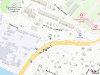 Призма B в Житомире Жуйка вул., 10, ліва - 322756 схема