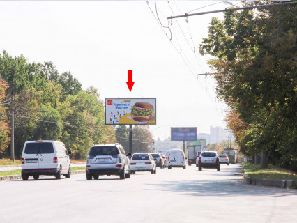 Билборд B в Харькове, 3x6  просп. Льва Ландау (50-річчя СРСР)., 136, з центру фото 1