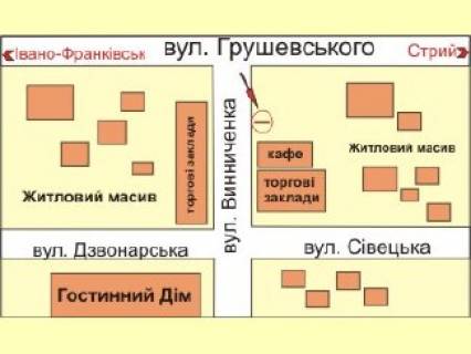 Билборд  в Калуше, 3x6  Винниченка вул., 17 фото 1