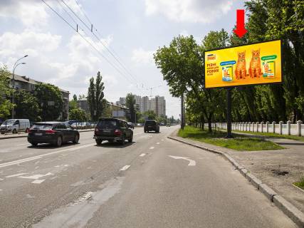 Видеоборд A в Киеве, 3x6  Воскресенський (Перова б-р) проспект., 3 - Інтернаціонального легіону вул. (Петра Запорожця), в бік пр. Броварського - 583882 фото 1