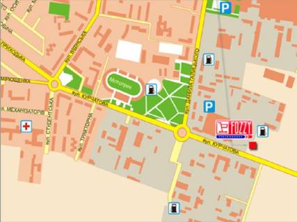 Призма B в Ровно вул. Володимира Стельмаха (Курчатова)., 9 - 297673 схема