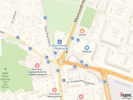 Призматрон, Призма A у Києві просп. Литовський (Мінський)., 2, навпроти, ринок "Полісся", в сторону Кільцевої дороги, Пуща водиця - 228777 схема