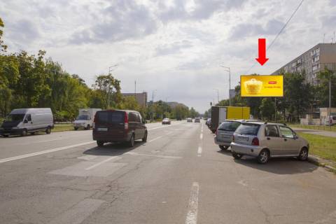 Билборд  в Киеве, 3x6  Лісовий пр., 35, біля супермаркету "Сільпо", в сторону вул. Братиславської фото 1