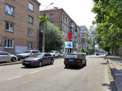 Билборд  в Киеве, 2.3x3.14  Головка вул, 27 - пр. Лобановського, в бік пр. Лобановського фото 1