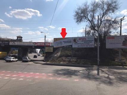 Билборд A в Запорожье Величара  вул. (Тюленіна). - Металлургов пр. - мост Інженера Преображенського, левый фото 1