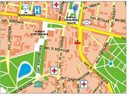 Призма B в Ровно Чорновола вул., 14-16 - 297597 схема