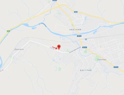 Билборд B в Сваляве, 3x6  Свалява, до 100 м схема