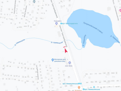 Билборд B в Харькове, 3x6  Тракторобудівників пр., 2а, з центру схема
