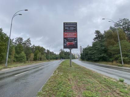 Білборд, Бігборд (Борд)  A у Києві, 6x3  Старобориспільська вул., роздільник, в сторону ст.м. "Червоний хутір", вул. Бориспільської Фото 3