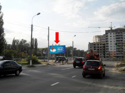 Білборд, Бігборд (Борд)  B у Сумах, 3x6  Української Народної Республіки вул. (Катерини Зеленко). - Свободи просп. (Прокоф’єваі) Фото 1