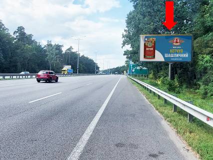 Билборд A в Киеве, 3x6  Траса Київ-Бориспіль, перед стелою Київ, АЗС "ANP", в сторону Києва фото 1