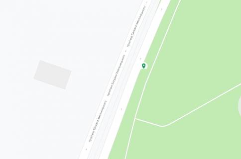 Билборд A в Днепр (Днепропетровск), 6х3  просп. Богдана Хмельницького (Героїв Сталінграда), в районі Парку імені Богдана Хмельницького схема