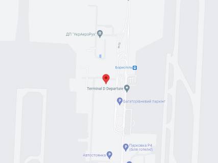 Видеоборд A в Борисполе, 1.92x10.24  Аеропорт "Бориспіль", термінал D, АЗС "КЛО", прайс за трансляцію ролика 10 сек, 1 вихід/2 хвилини, цілодобово - 440232 схема
