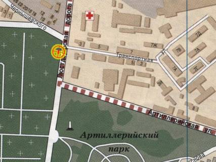 Билборд B в Одессе, 3x6  Люстдорфська дорога, 5/2, навпроти схема