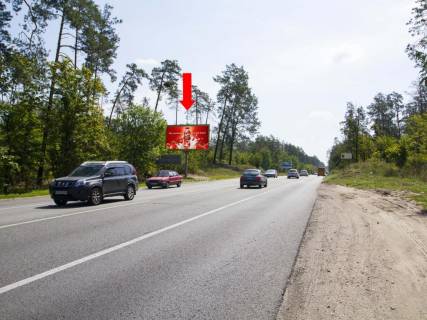 Білборд, Бігборд (Борд)   у Києві, 3x6  Гостомельське шосе, 3 км. до в'їзду в Київ, Пущу Водицю Фото 1