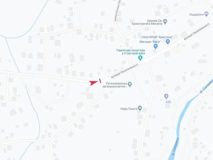 Билборд B в Печенежине, 3x6  смт Печеніжин, (2), Незалежності вул. схема