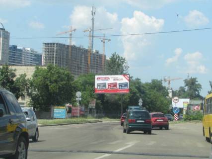 Билборд B в Киеве Сверстюка вул. (колиш. Раскової вул.), 21а, в сторону Броварський пр. фото 1