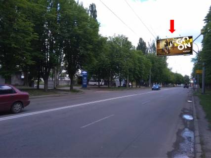 Билборд A в Кременчуге, 3x6  Пугачова вул., 25-27 фото 1