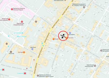 Билборд B в Харькове Мироносицька вул., 55/5 - Мудрого вул. (колиш. Петровського вул.) схема