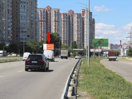 Видеоборд A в Киеве, 3x6  Саперно-Слобідська вул., 26, навпроти супермаркету "Leroy Merlin", на світлофорі, в бік пл. Деміївської - 303837 фото 1