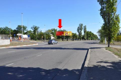 Билборд A в Николаеве, 3x6  Веселинівська вул., біля АЗС "Formula", в центр, ліва фото 1