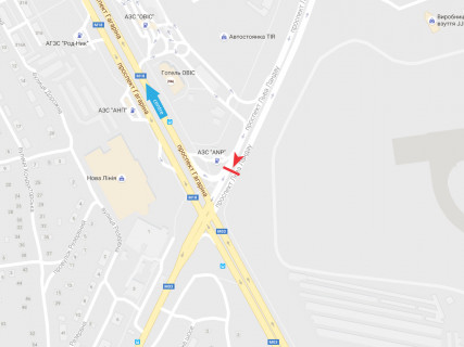 Призма B в Харькове, 3x6  просп. Льва Ландау (50-річчя СРСР). - Аерокосмічний (кол. Гагаріна) пр., (4), з центру - 666224 схема