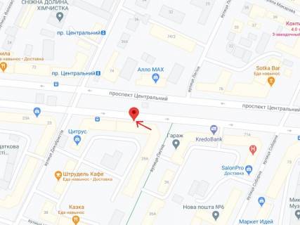 Ситилайт B в Николаеве Центральний просп. (Леніна просп.)., 69/29а схема