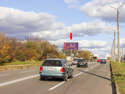 Билборд B в Харькове, 3x6  Тракторобудівників пр., навпроти буд. 124, з центру фото 1