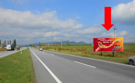 Билборд A в Середньому, 3x6  Траса Київ-Чоп, с. Середнє, в бік м. Ужгород, біля радіоцентру фото 1