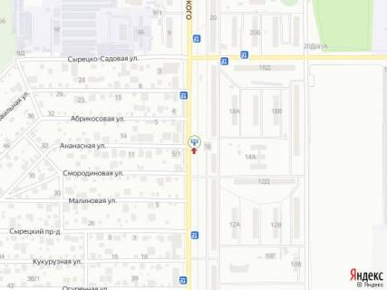 Призма A в Киеве Виговського вул. (колиш. Гречко), 16 - вул. Ананасна, з центру - 293092 схема