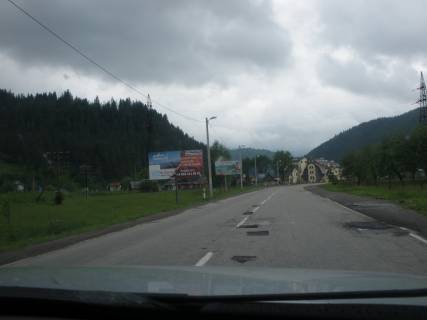 Билборд B в Микуличине, 3x6  с. Микуличин, Грушевського вул. фото 1