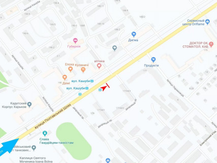 Scrolller, Scroll A in Kharkiv, 2.3x3.14  Полтавський Шлях вул., 177, в центр - 667566 scheme