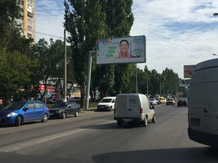 Билборд  в Одессе, 3x6  Князя Володимира Великого просп.(Добровольського просп.)., 135, з центру фото 1