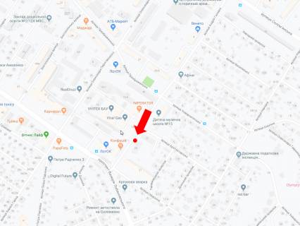 Беклайт B у Києві Головко вул, 27 - просп. Валерія Лобановського (Червонозоряний), в бік пр. Лобановського схема