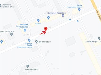 Скролер, Скрол B у Чернівцях Південно-Кільцева вул., 31 - 300176 схема