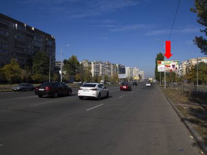 Билборд A в Киеве, 3x6  Ревуцького вул. 29, в сторону вул. Тростянецької фото 1