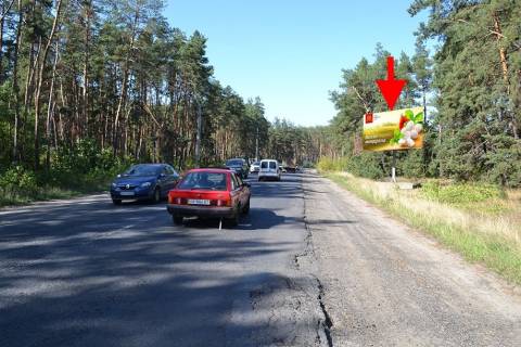 Билборд A в Васищеве, 3x6  с. Васищеве, Промислова вул., біля Омега, в'їзд в місто фото 1