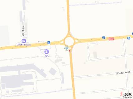 Билборд B в Луцке, 3х6  Рівненська-Окружна_митний пост "Луцьк"_Епіцентр_в центр схема