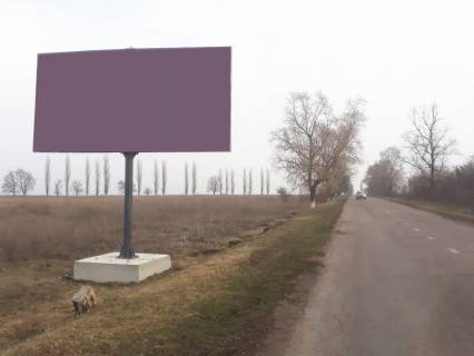 Billboard B in Vilshanka, 3x6  смт Вільшанка, у бік Добровеличківки Photo 1