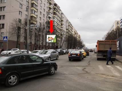 Бэклайт  в Киеве, 2.3x3.14  Алмазова вул. (колиш. Кутузова вул.), 14 / вул. Коновальця (колиш. Щорса вул), в сторону бул. Л. Українки фото 1