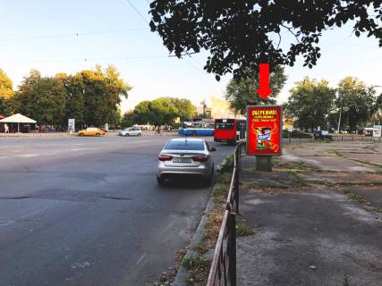 Ситилайт  в Черкассах, 1.8x1.2  Шевченка бул., 472, навпроти 700-річчя Черкас пл., ресторану "Папа Карло", з центру фото 1